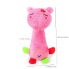 Pet Plush Toy For Dog & Cat; Funny Cartoon Plush Toys For Indoor Dogs; Interactive Dog Chew Toy